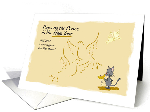 Happy New Year with a Twist card (1128006)