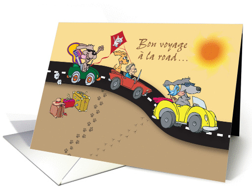 Bon Voyage a la road card (1146774)