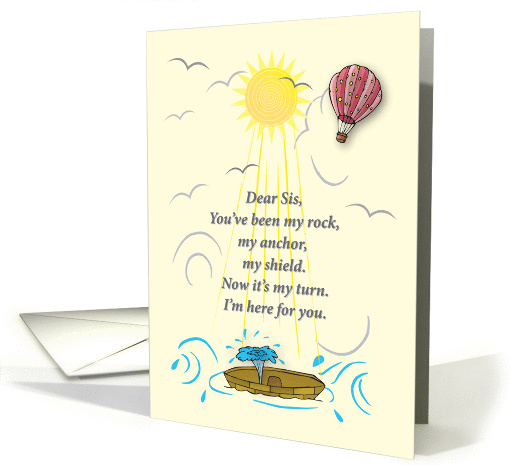 Sis, it's my turn to offer support card (1151718)