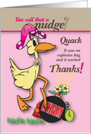 A Quack of Thanks