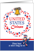 US Citizen Congrats card