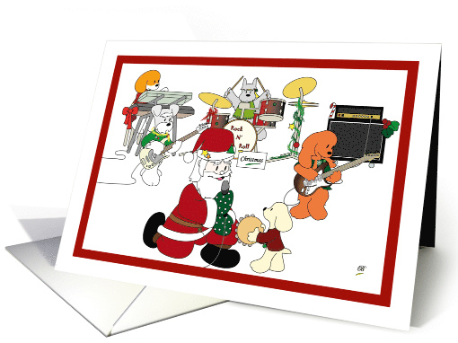 Have a Merry Rock And Roll Christmas! card (1587612)