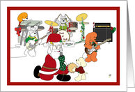 Have a Merry Rock And Roll Christmas! card