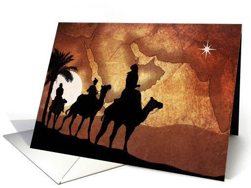 Ancient Journey Wise Men Christmas card (1447980)