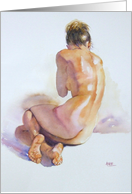 Backlights - Fine Art Nude card