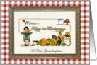 Happy 1st Thanksgiving to Grandnephew card