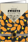 Spooky Sweets Pumpkin and Corn Candy card