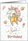 Sweet and Magical Birthday Unicorn card