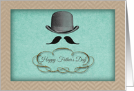 Happy Father’s Day with a Mustache card