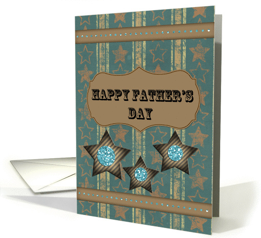 Happy Father's day with Stars from Daughter card (1098882)
