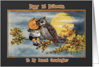 Happy Halloween Grandnephew card