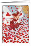 Happy Valentine’s Day-Valentine Fairy card