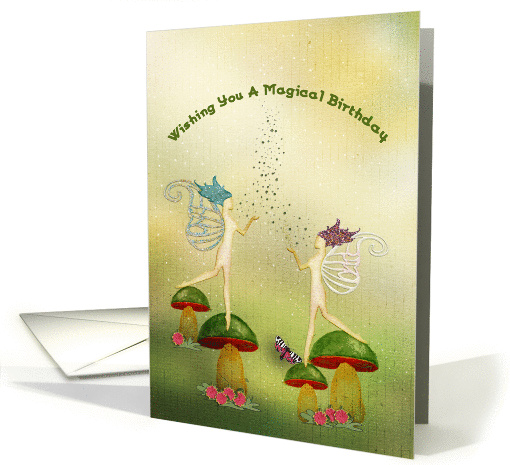 Magical Birthday with Fairies card (1396312)