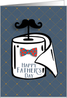 Tissue Paper Roll Father’s Day, Humorous card