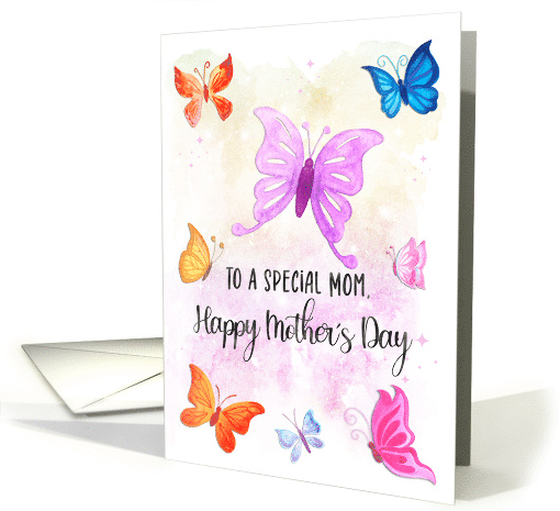 Mother's Day Flight of Butterflies card (1675948)
