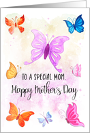 Mother’s Day Flight of Butterflies card