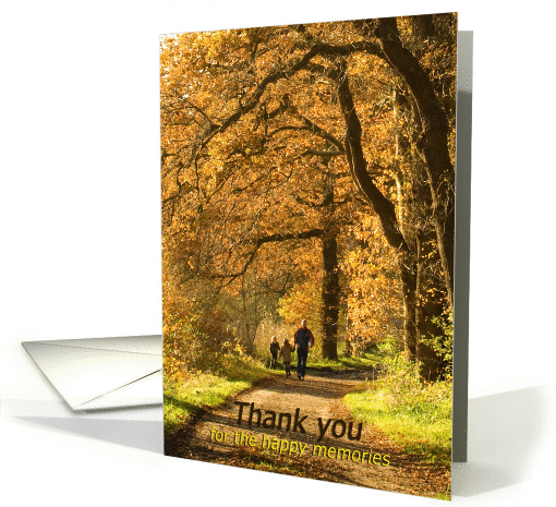Autumn walk with Dad -Thank you for happy memories on... (1098866)