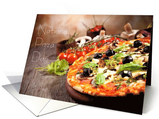 National Pizza Day February 9th card (1359986)