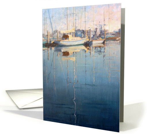 Reflections in the Harbor card (1099154)