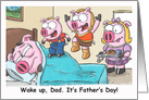 Piggy Nation - Happy Father’s Day! card