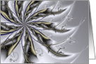 Ice Blossom - Fractal Art card