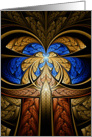 Archangel II - Fractal Art card