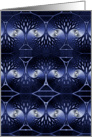 Forest at Dusk - Fractal Art card