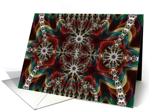 Expanding Universe - Fractal Art card (1107886)
