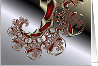 Golden Spiral - Fractal Art card