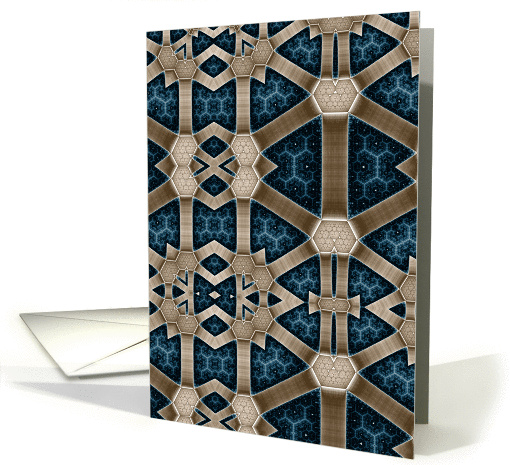 Celestial Portal - Fractal Art card (1107994)