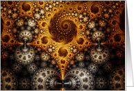 Dragon Fire - Fractal Art card