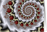 Barbed Nautilus - Fractal Art card