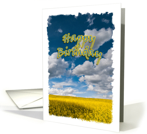 Happy Birthday-spring card (1101532)