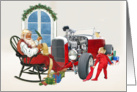 Hot Rod Christmas - Santa’s Helper card