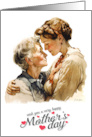 A Mothers Love to Mom Vintage Mother Daughter Relationship card