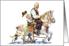Joyful Moments with You Grandpa Grandparents Day Vintage Rocking Horse card