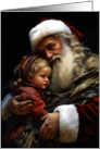 A Magical Embrace Santa’s Love card