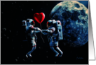 Celestial Love Valentine’s Day card