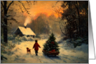 Bringing Home the Holiday Cheer card
