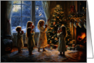A Cozy Christmas Eve card