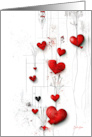 Love in Abstract Valentine’s Day card