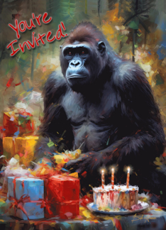 Gorilla Birthday...
