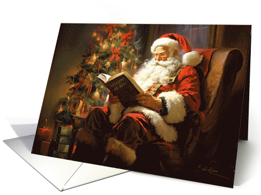 Santa's List of Naughty or Nice card (1802492)
