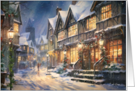 Enchanted Christmas Serenity card