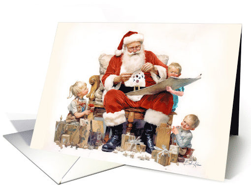 Santa's Workshop Magic card (1810420)