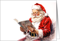 Santa’s Christmas Culinary Chronicles card