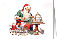 Santa’s Workshop Delight card