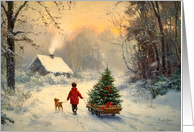 Bringing Home the Holiday Cheer card