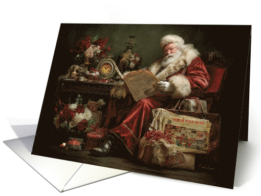 Read All About It Merry Christmas card (1942432)