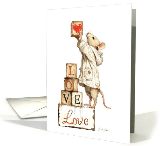 Love in the Making Valentine's Day card (1946882)